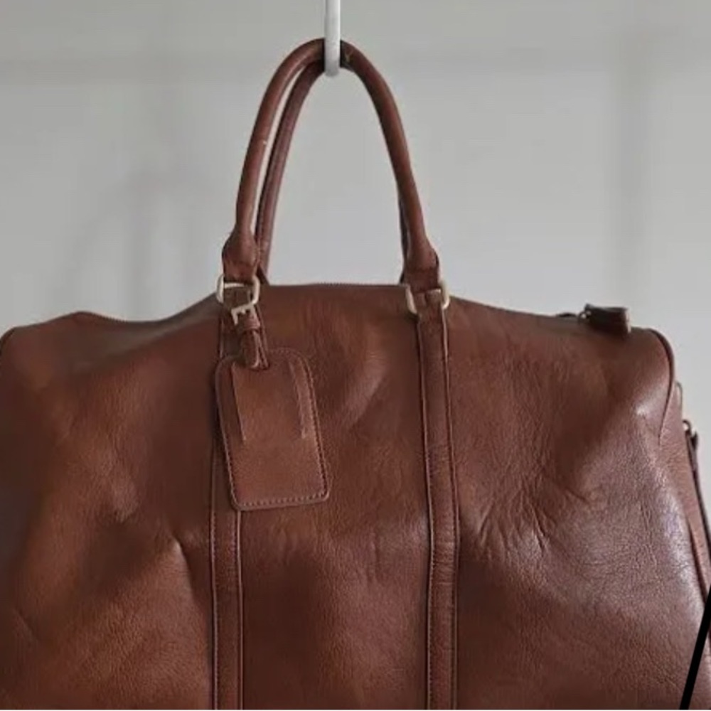 Sole Society "Cassidy" Faux Leather Weekender Bag
